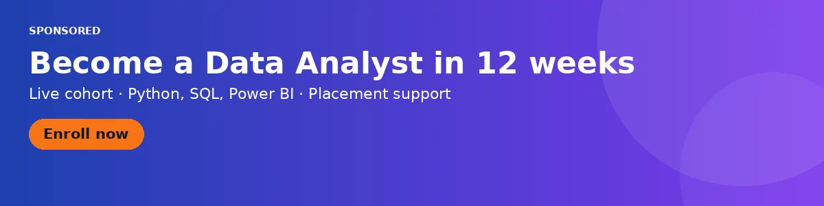 Data Analyst bootcamp — LearnSphere